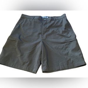 Chaps Stretch Men's black shorts size 38" waist like new